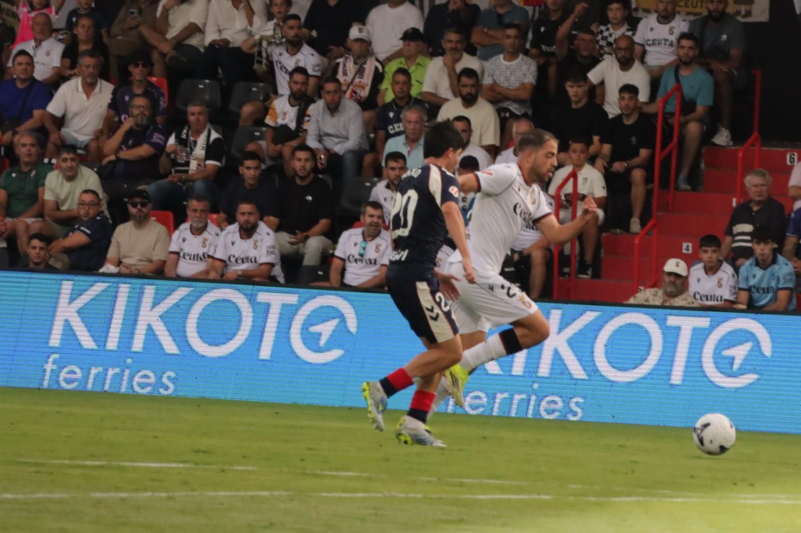 El partido  AD Ceuta-Celta Fortuna en imágenes