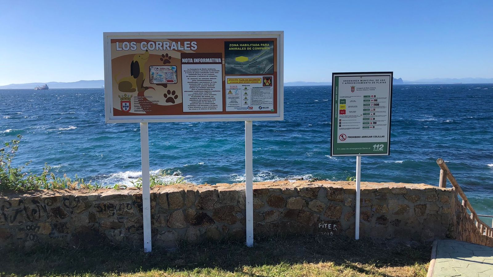 Nuevos carteles en todas las playas informativos y de sensibilización