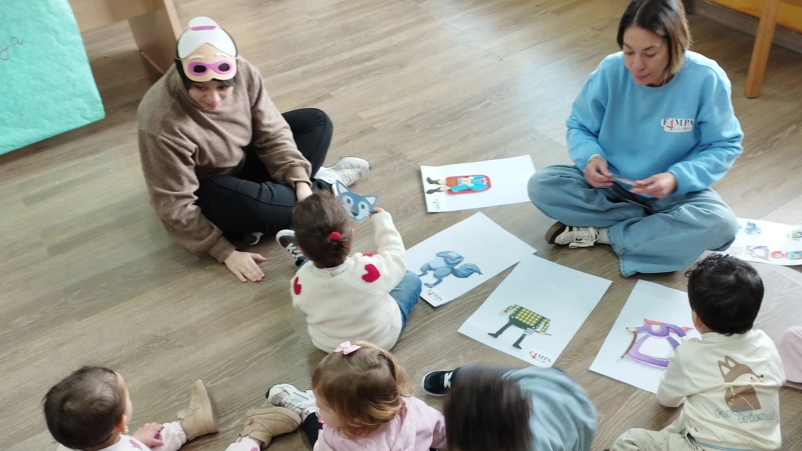 Taller de marionetas de FAMPA Cuatro Culturas