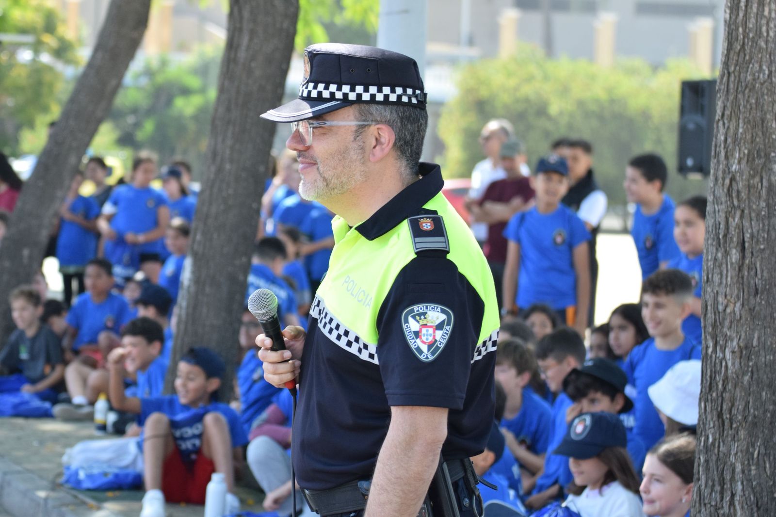 Un momento de la exhibición organizada el pasado año por la Policía Local