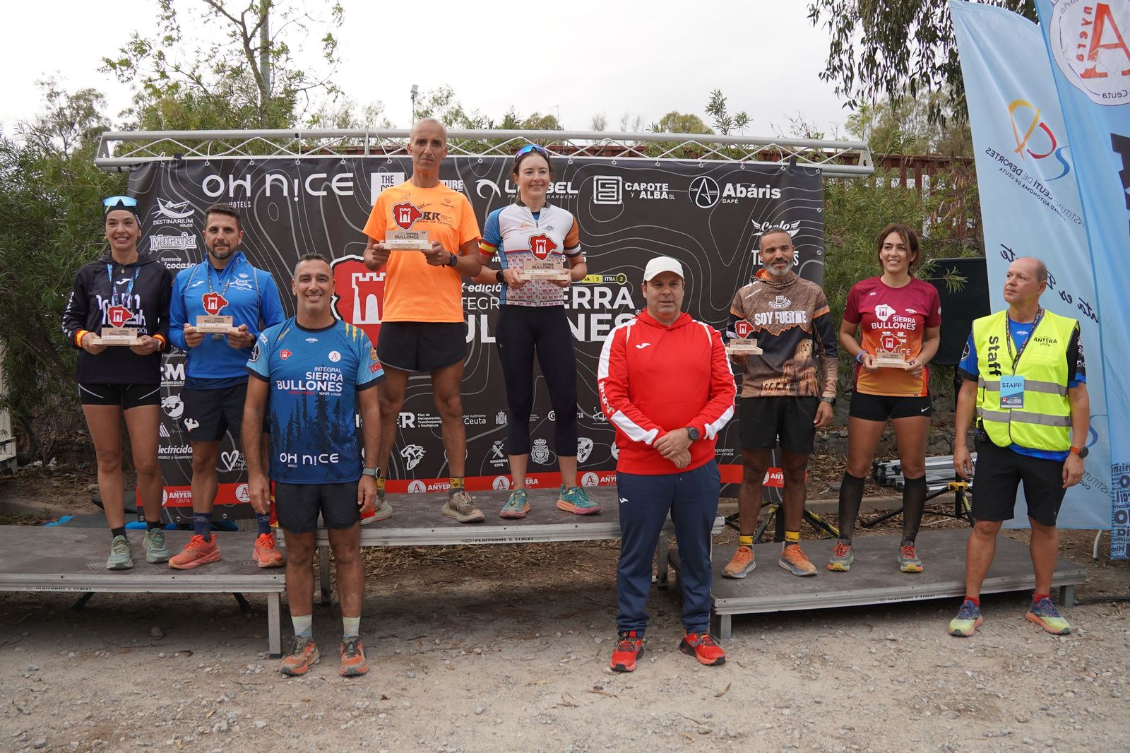 La entrega de trofeos cierra una nueva edición de la 'Sierra de Bullones¡