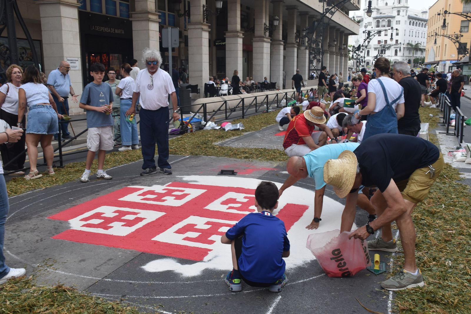 Todo preparado para el Corpus Christi en Ceuta