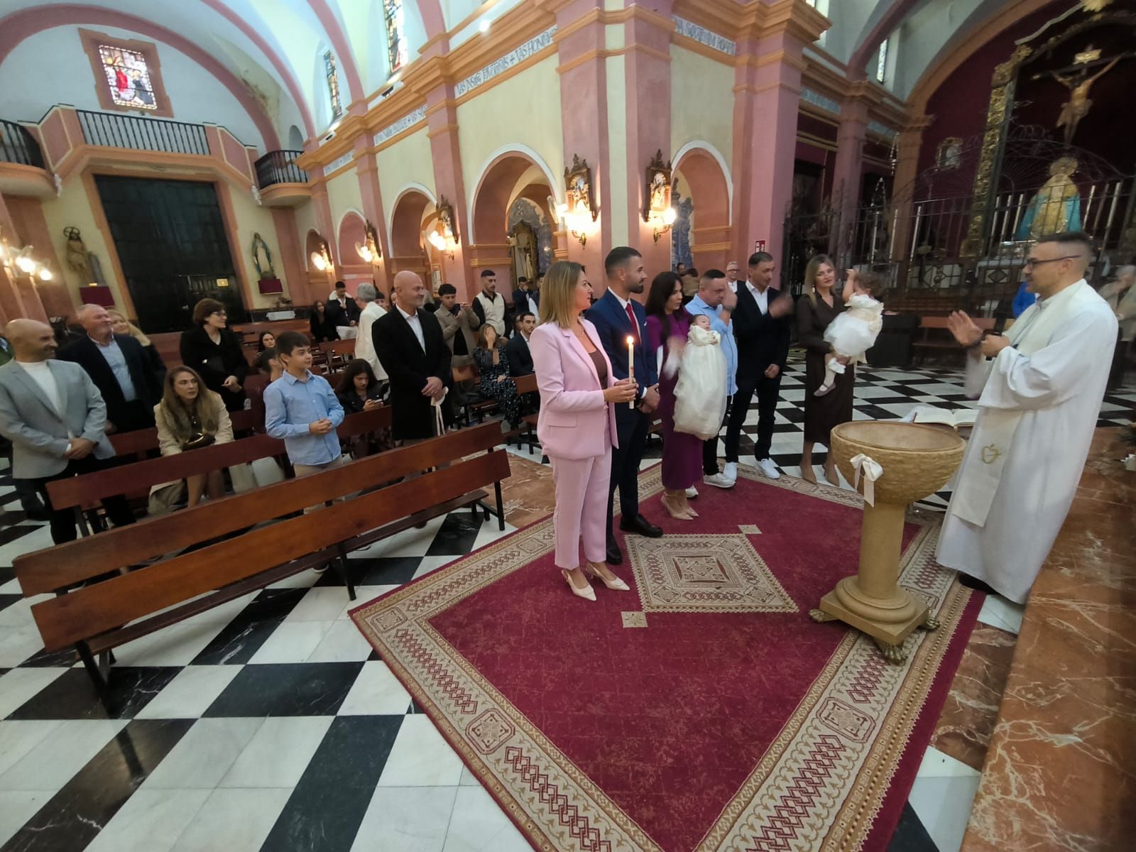 El bautizo de los hermanos Antonio y Jimena