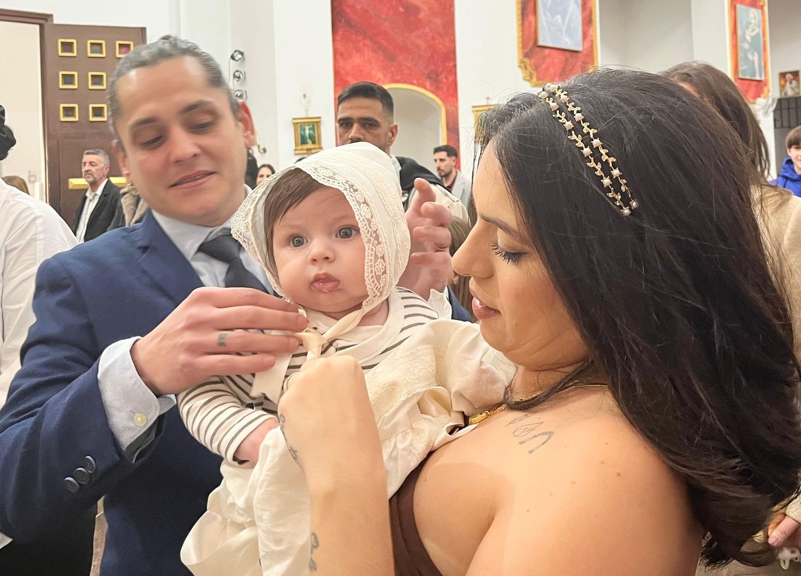 Bautizo de Mérida en la Iglesia de Santa Teresa de Jesús