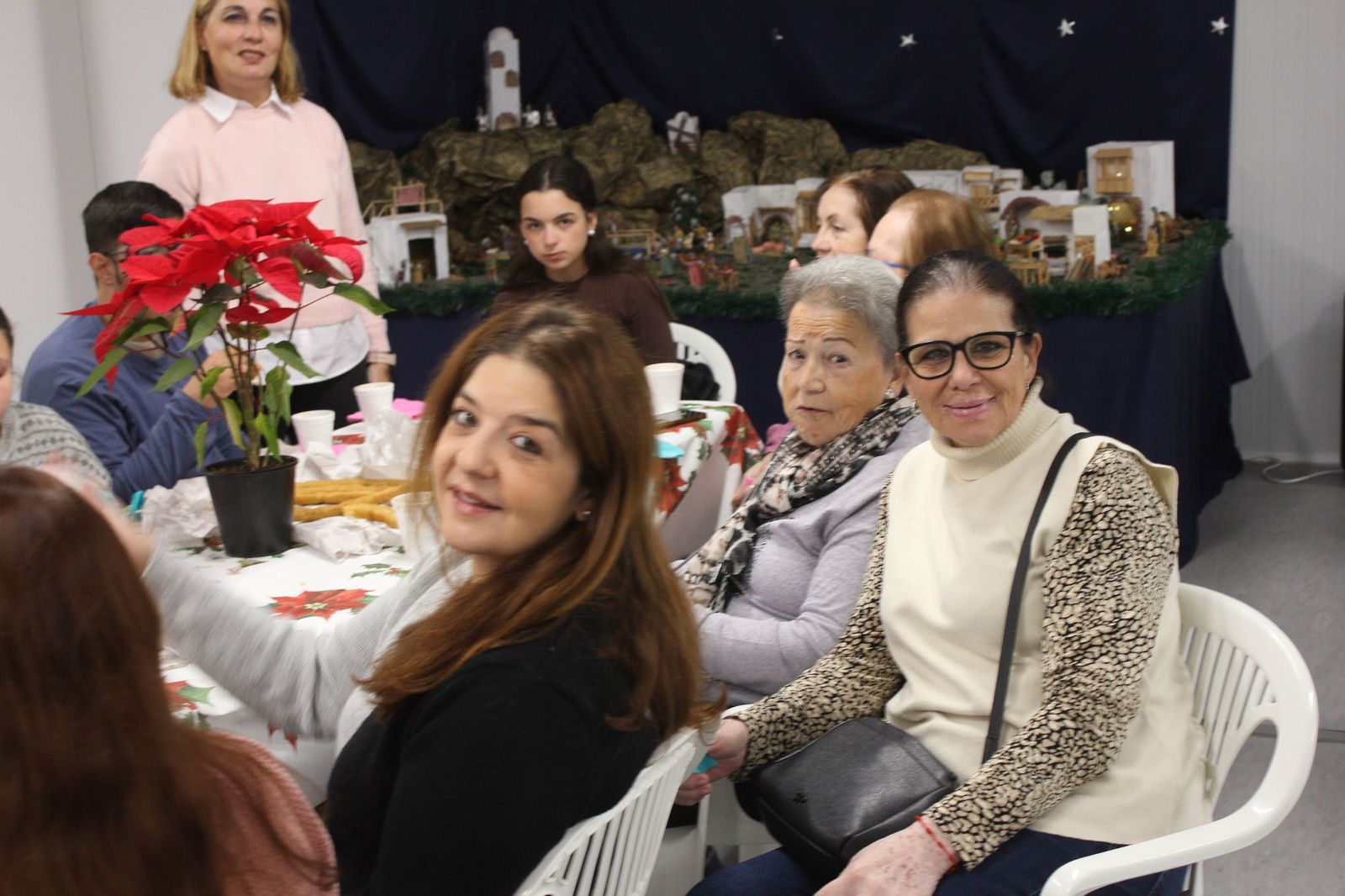 Una chocolatada especial en Juan XXIII