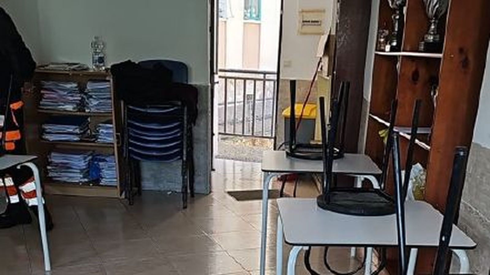 El local social de Manzanera. El local social de Manzanera.
