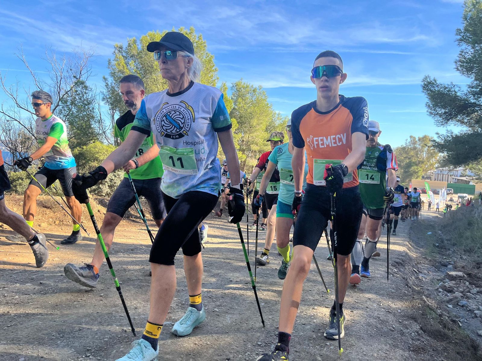 Ceuta acoge el Campeonato de España de Marcha Nórdica