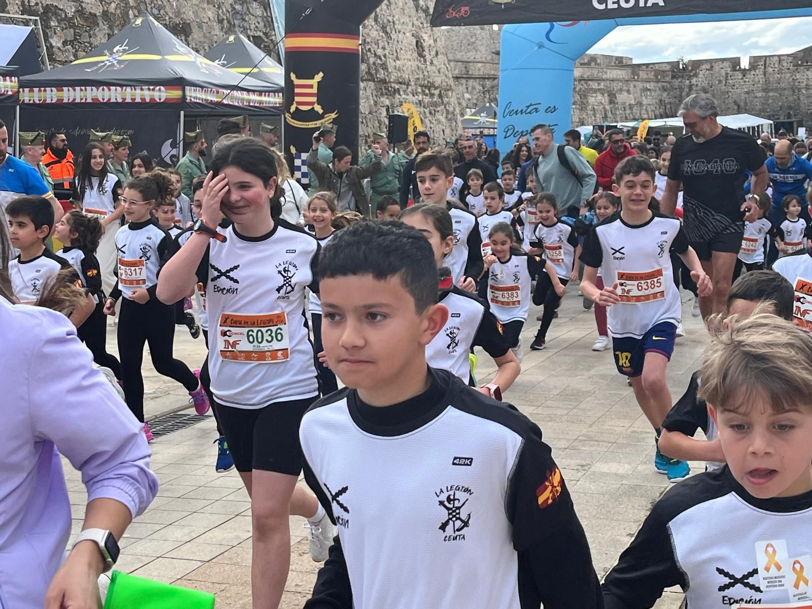 La previa y el inicio de la X Cuna de la Legión a través del objetivo de Reduan