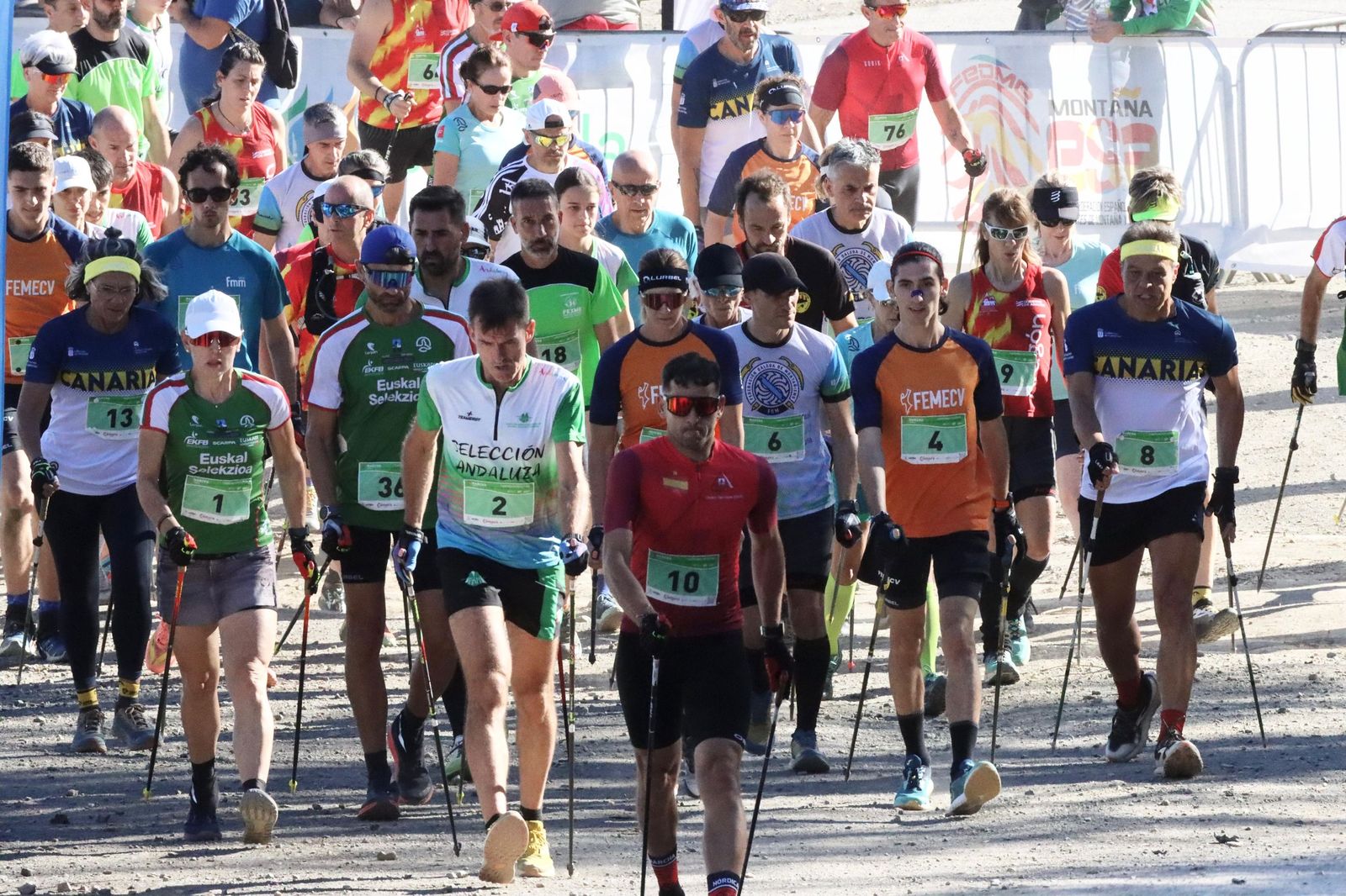 Ceuta acoge el Campeonato de España de Marcha Nórdica