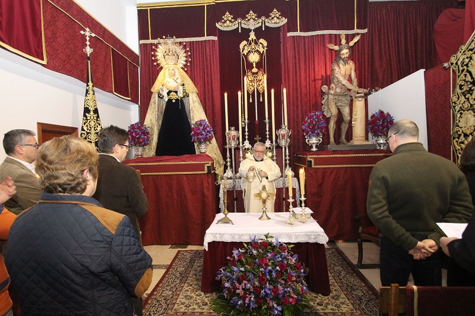 La Flagelación celebrará desde este lunes, en su Oratorio, su Solemne Triduo Eucarístico