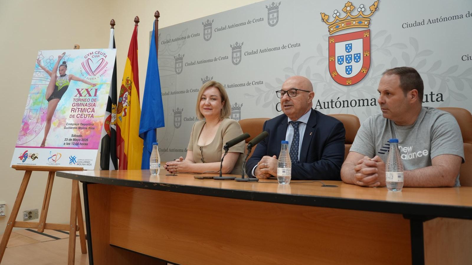 Presentado el XXI Torneo Gym Ceuta Cup de Gimnasia Rítmica