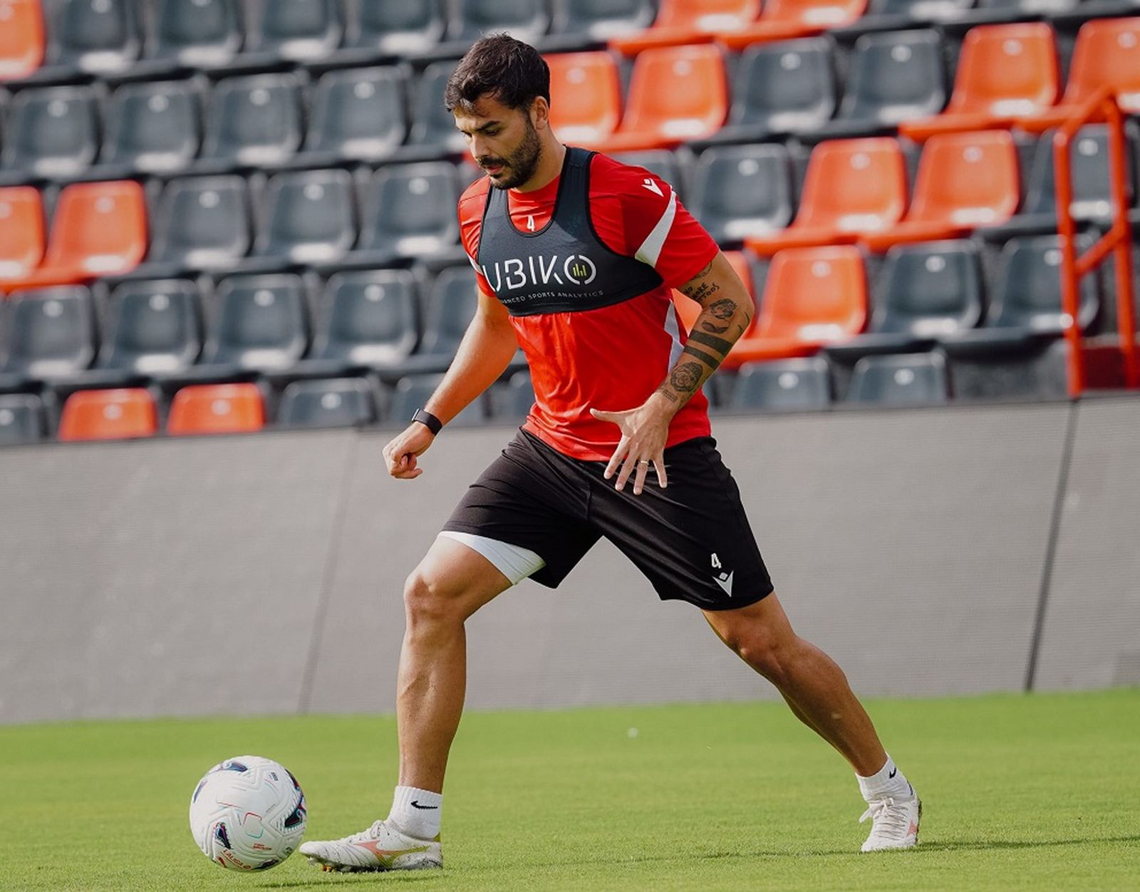 Entrenamiento AD Ceuta en el 'Murube'