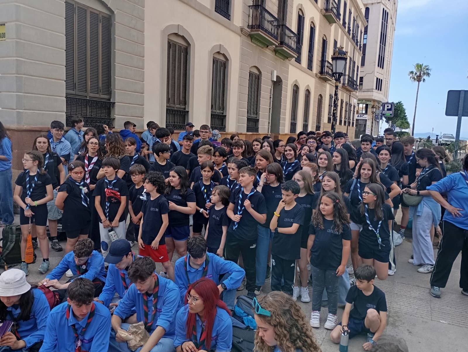 Ceuta da la bienvenida al movimiento scout con una hermosa ceremonia