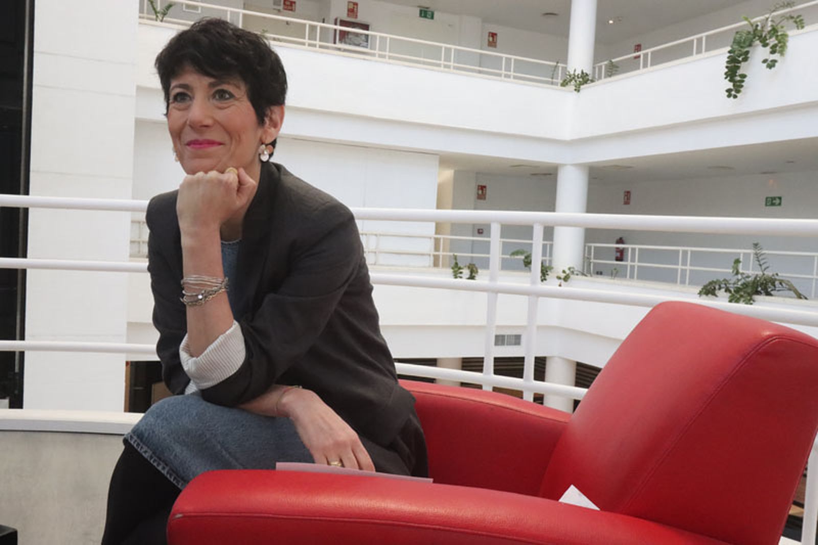 La ministra de Inclusión, Seguridad Social y Migraciones, Elma Saiz. / FOTO REDUAN