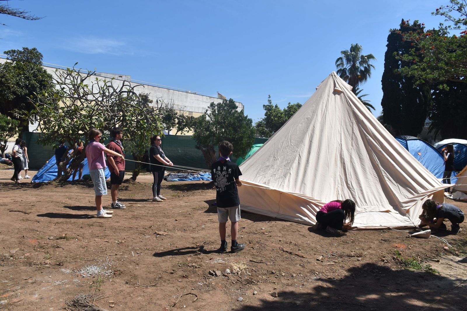 Ceuta da la bienvenida al movimiento scout con una hermosa ceremonia