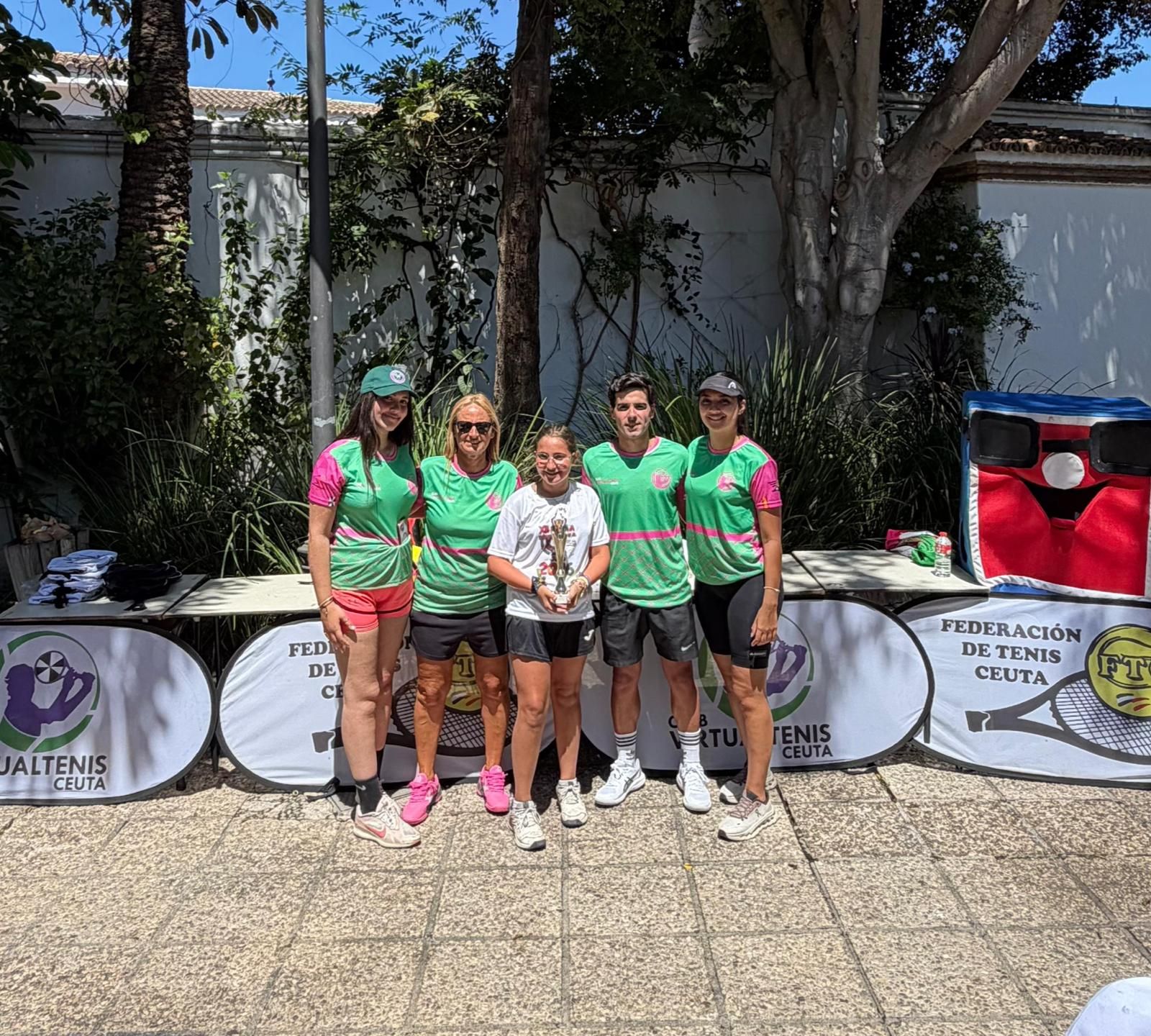 VirtualTenis Ceuta cierra su XII Semana Deportiva con una multitudinaria clausura y la vista puesta en septiembre