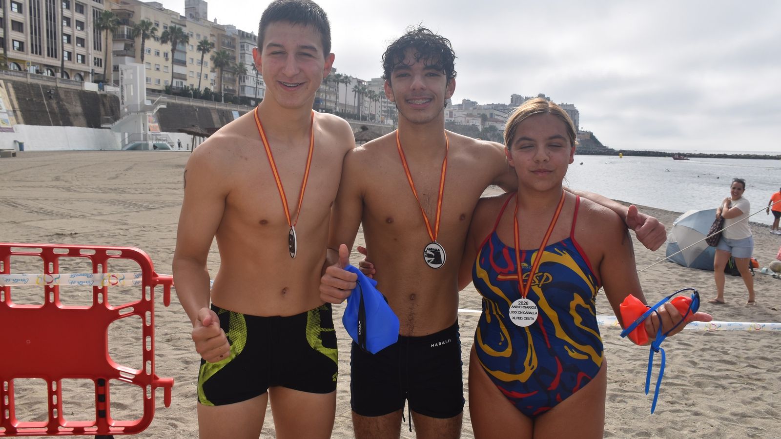 El primer equipo en llegar a la meta
