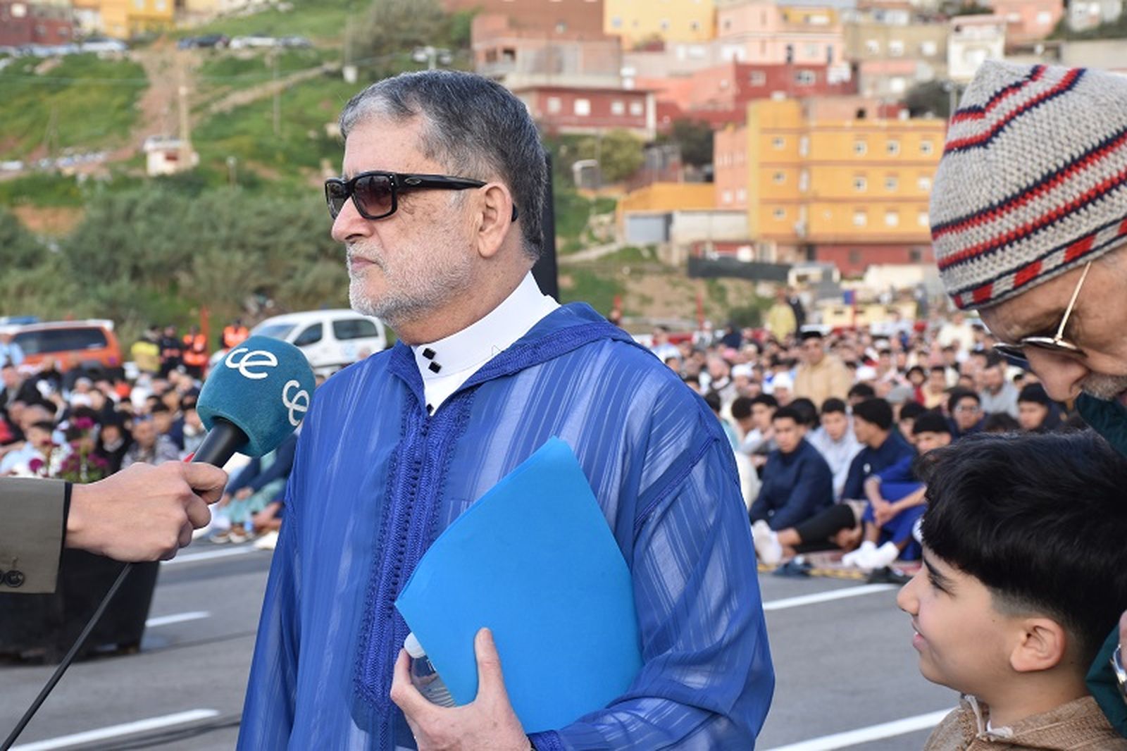 La comunidad musulmana de Ceuta celebra el fin del Ramadán. / FOTO NICOL'S