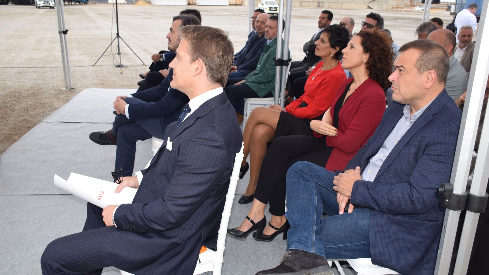 Imágenes del acto sobre el primer data center de Ceuta