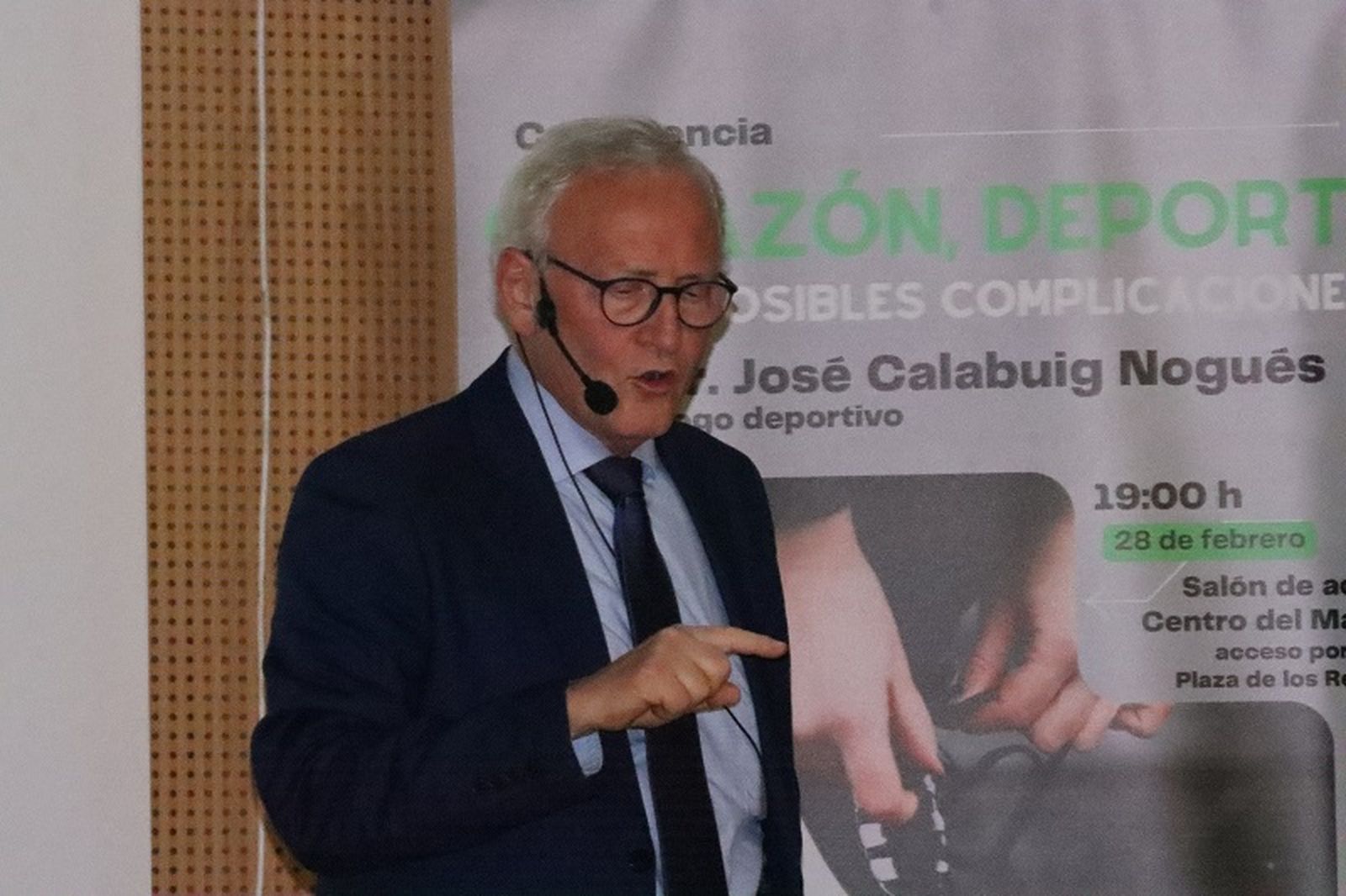 Calabuig en el Centro del Mayor. / FOTO REDUAN