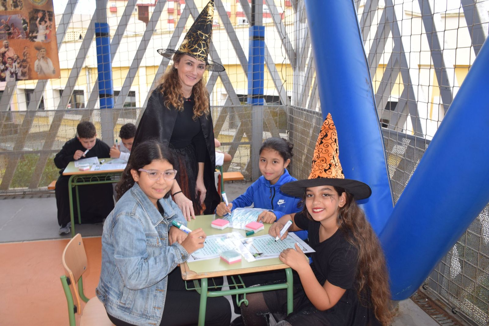 FOTOGALERÍA | Diversión terrorífica en el pasaje del Ciudad de Ceuta por Halloween