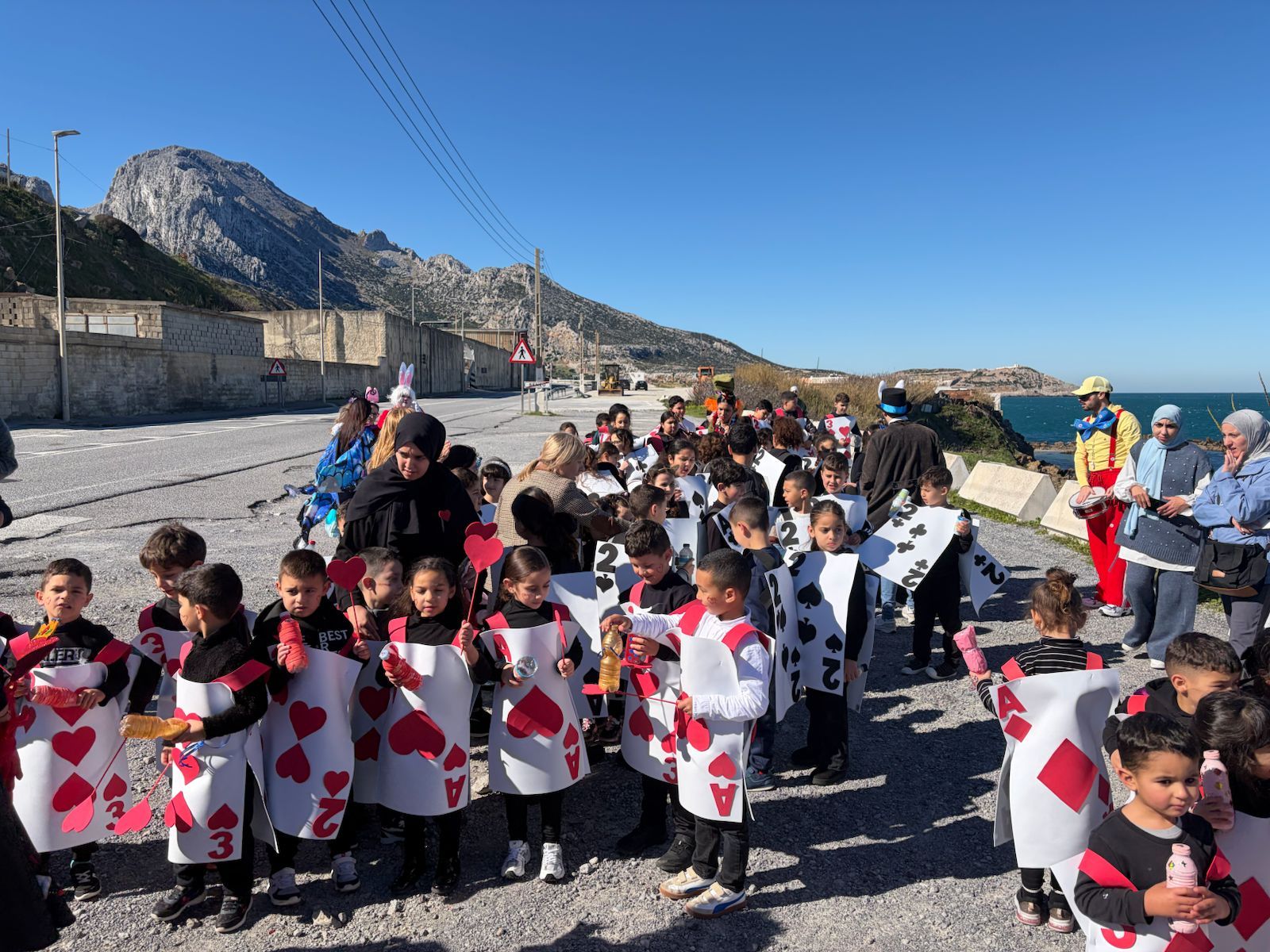 Así ha sido el desfile de carnaval por Benzú del 'Ruiz Picasso'