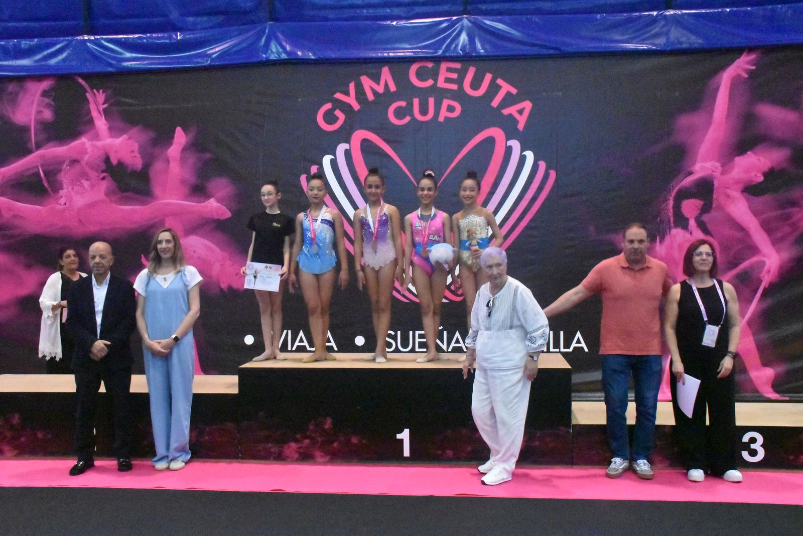 Entrega de trofeos