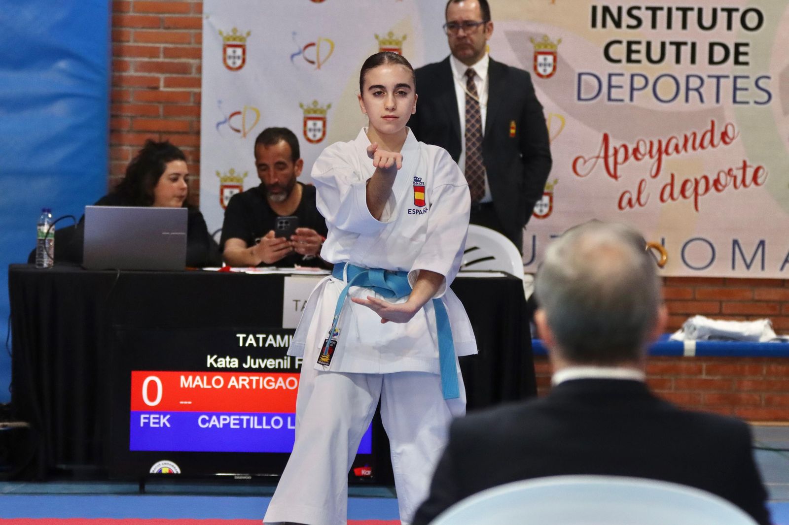 Cerca de 50 karatecas partician en la 'Copa Ciudad de Ceuta'