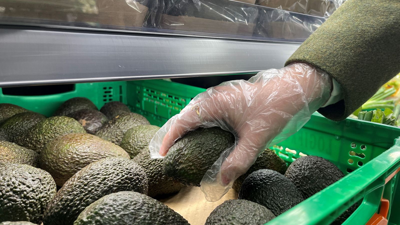 Aguacates en las estanterías de unos de los establecimientos de Mercadona