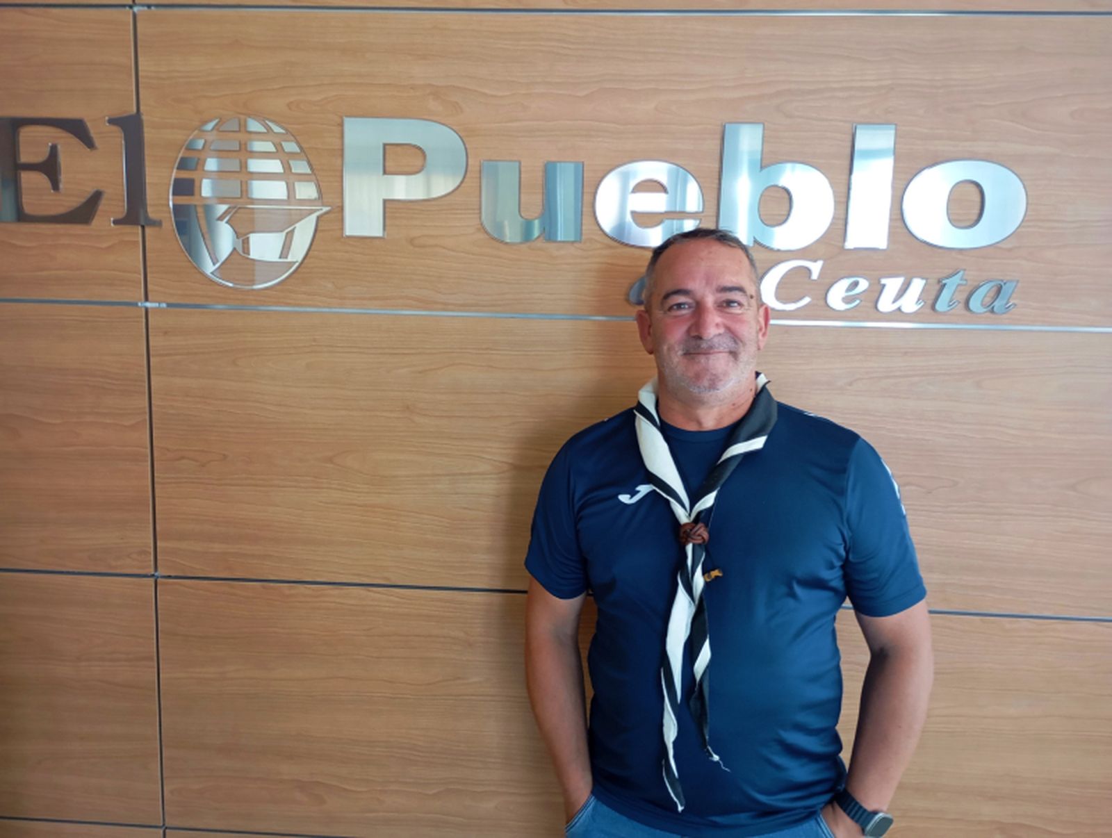 Jesús Martín, presidente de los Scouts de Ceuta / Coronado