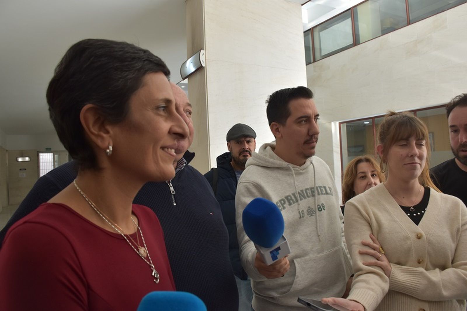 Kissy Chandiramani durante su comparecencia. / FOTO J.I.M.