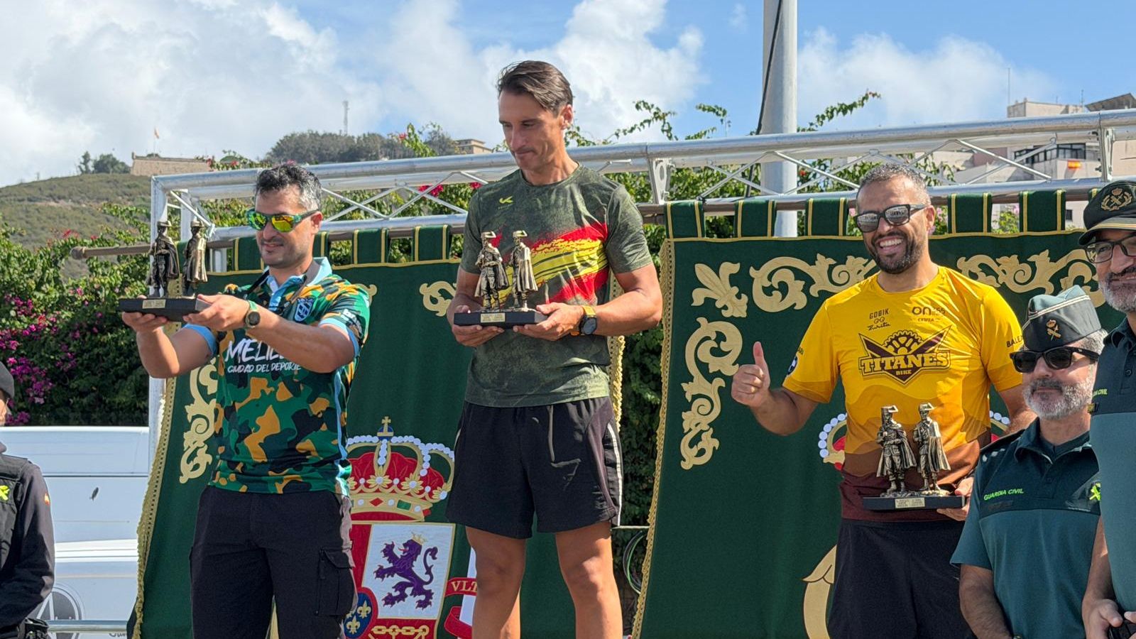 Entrega de trofeos