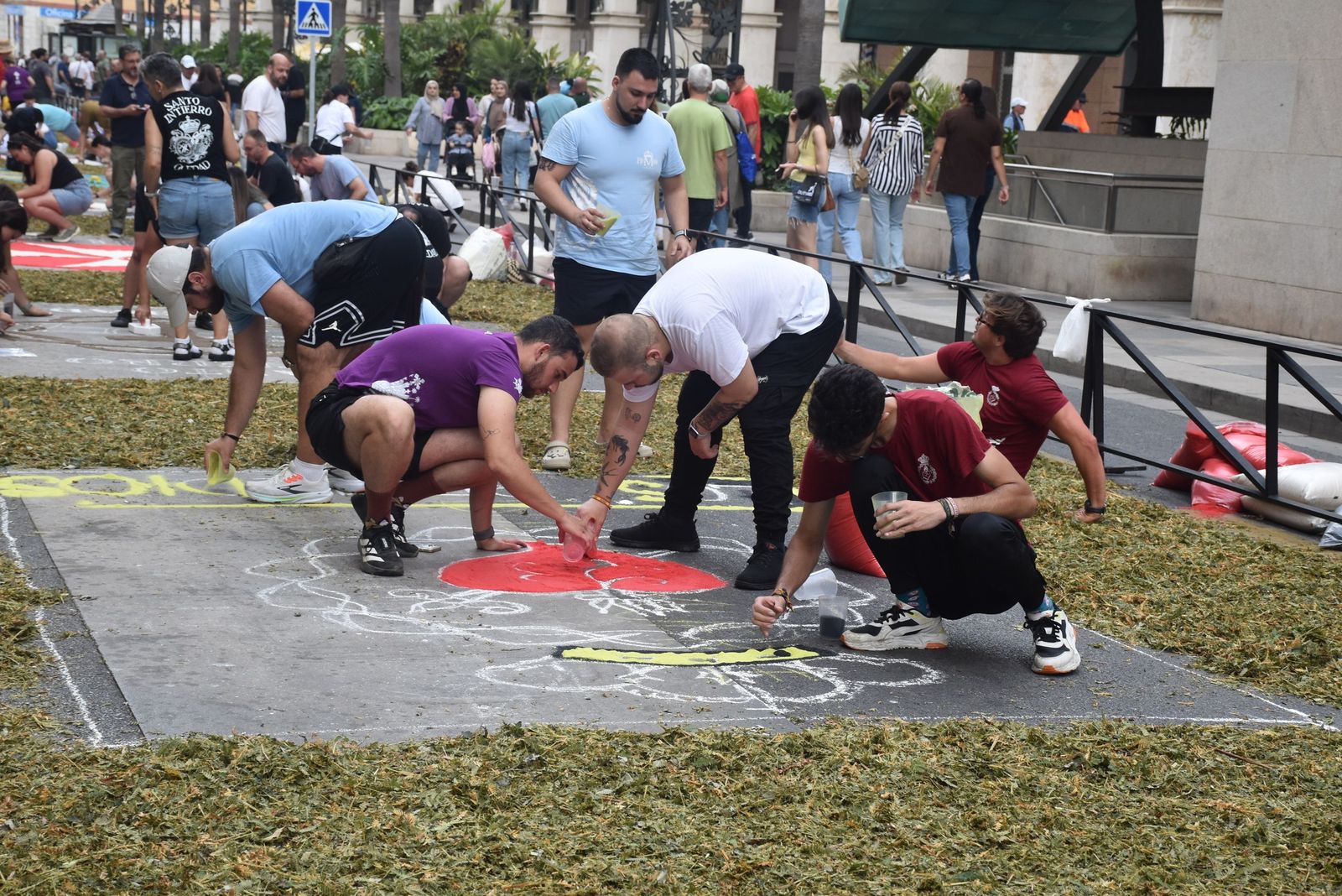Todo preparado para el Corpus Christi en Ceuta