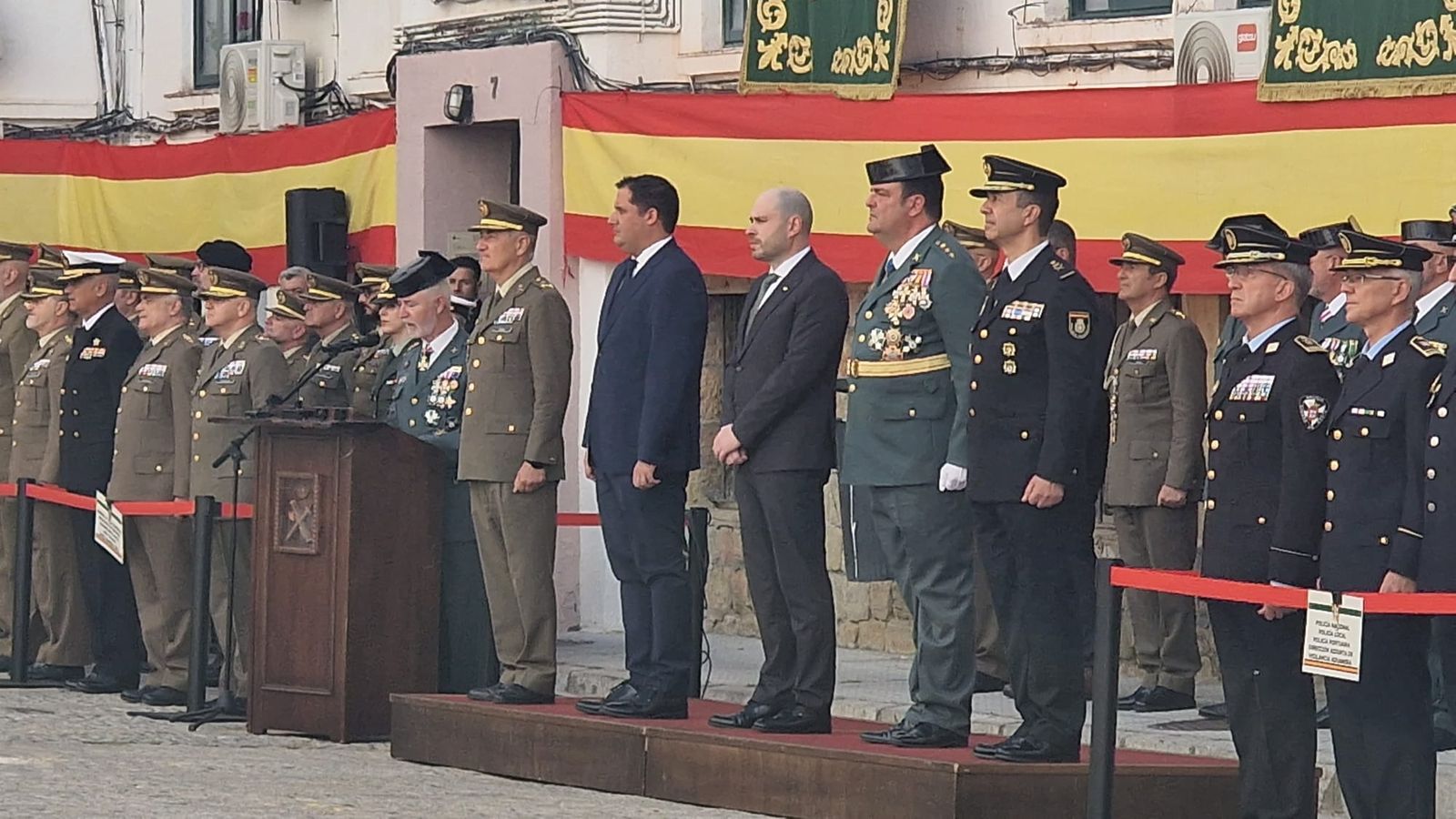 Ramírez y Triano durante el acto