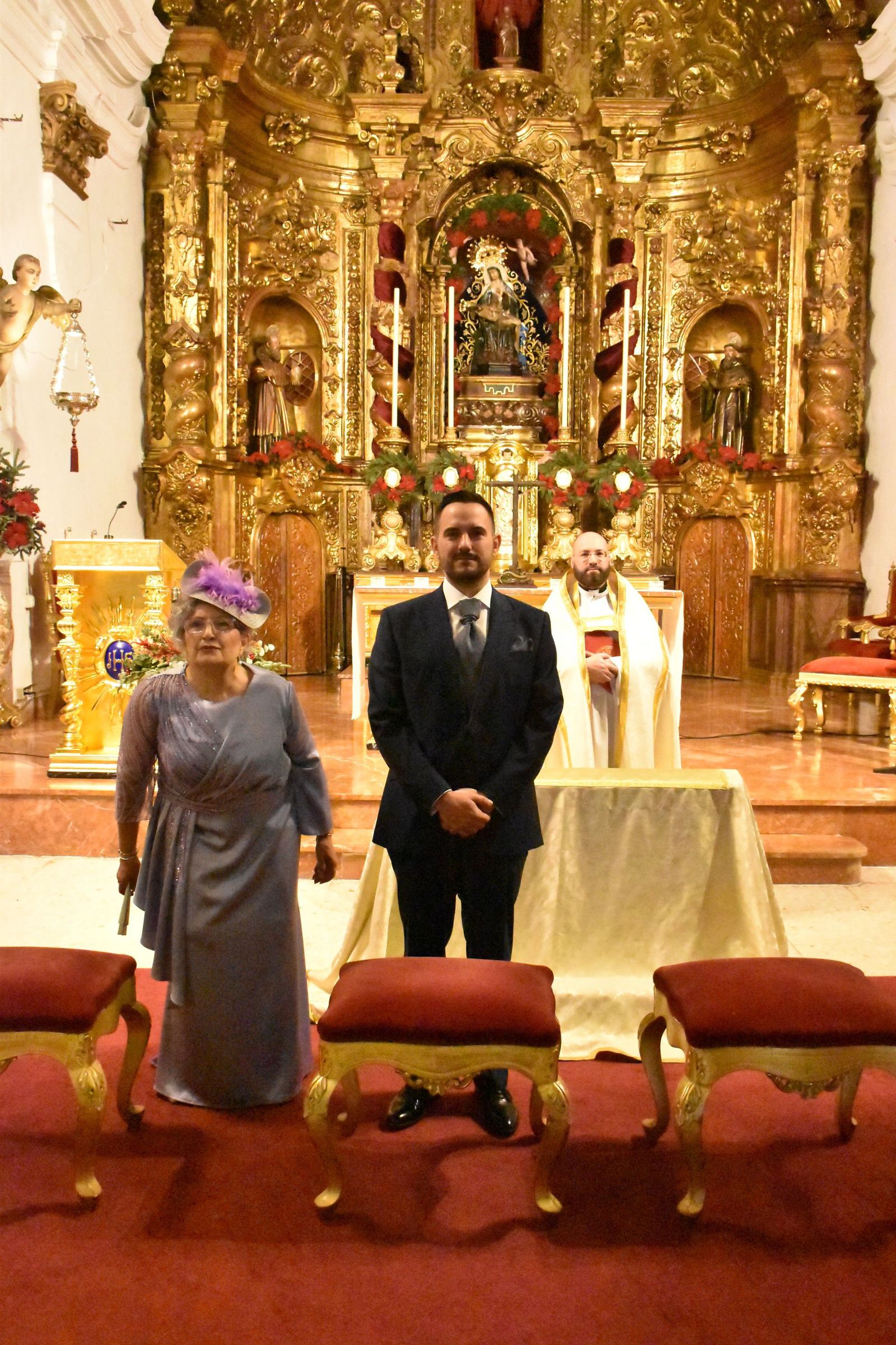 Alberto y Fabiola sellan su amor en el Santuario de Nuestra Señora de África