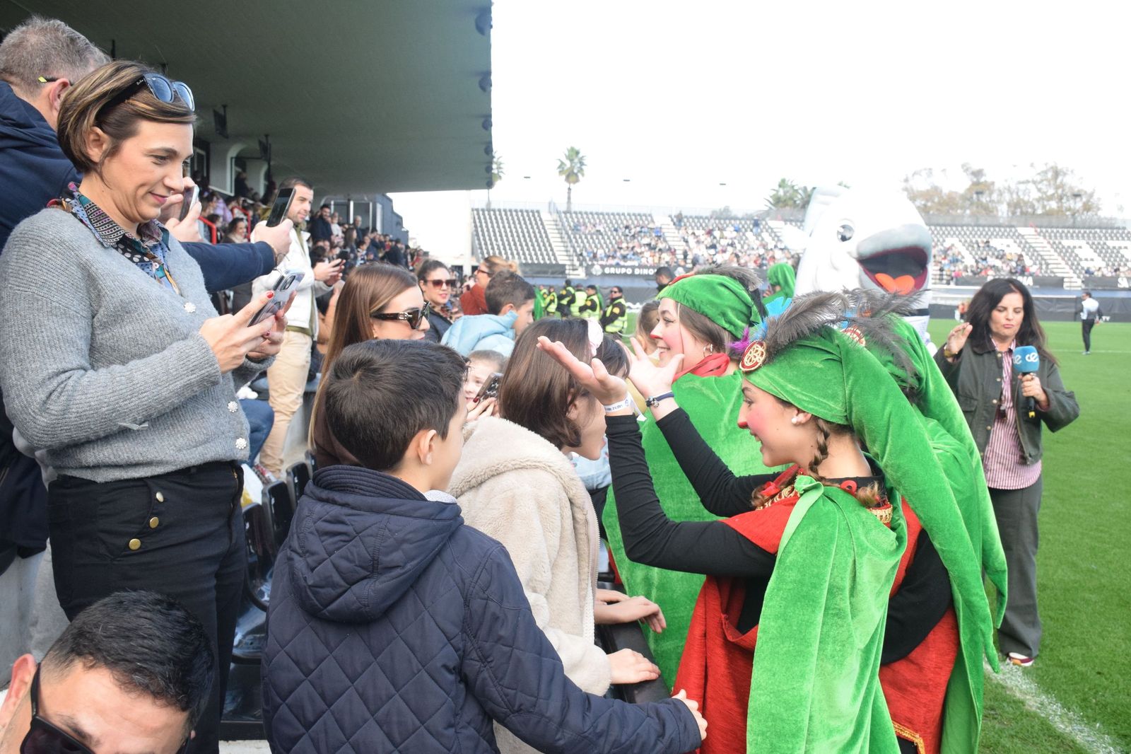Así se vivió en el Murube la esperada llegada de los Reyes Magos