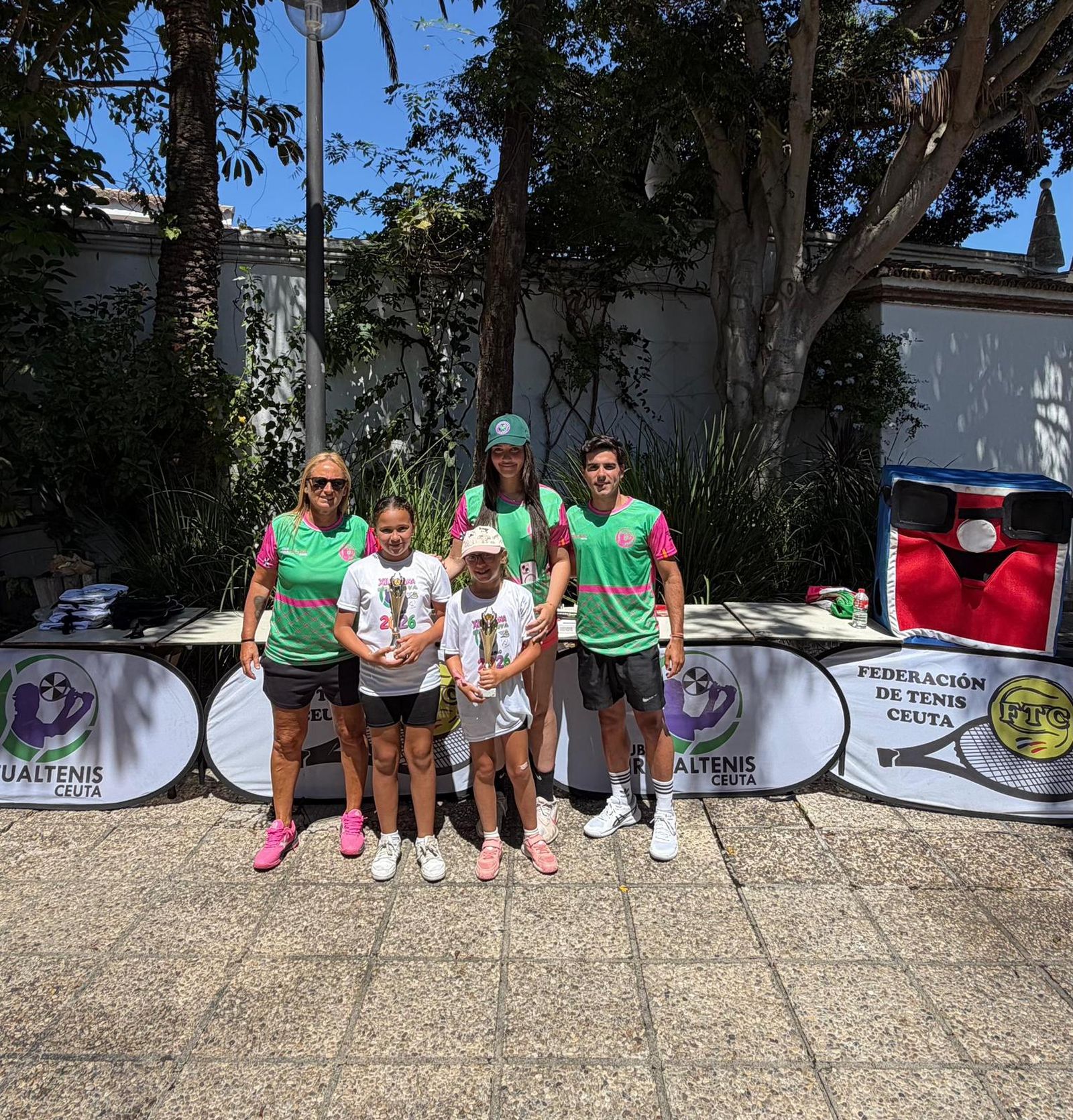 VirtualTenis Ceuta cierra su XII Semana Deportiva con una multitudinaria clausura y la vista puesta en septiembre