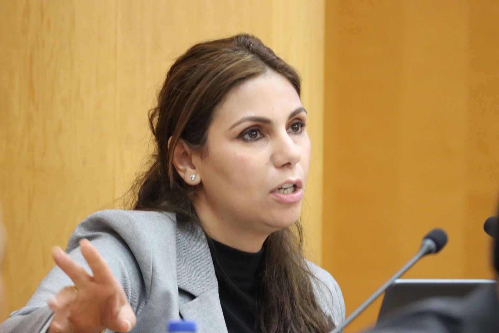 Nabila Benzina, consejera de Sanidad y Servicios Sociales