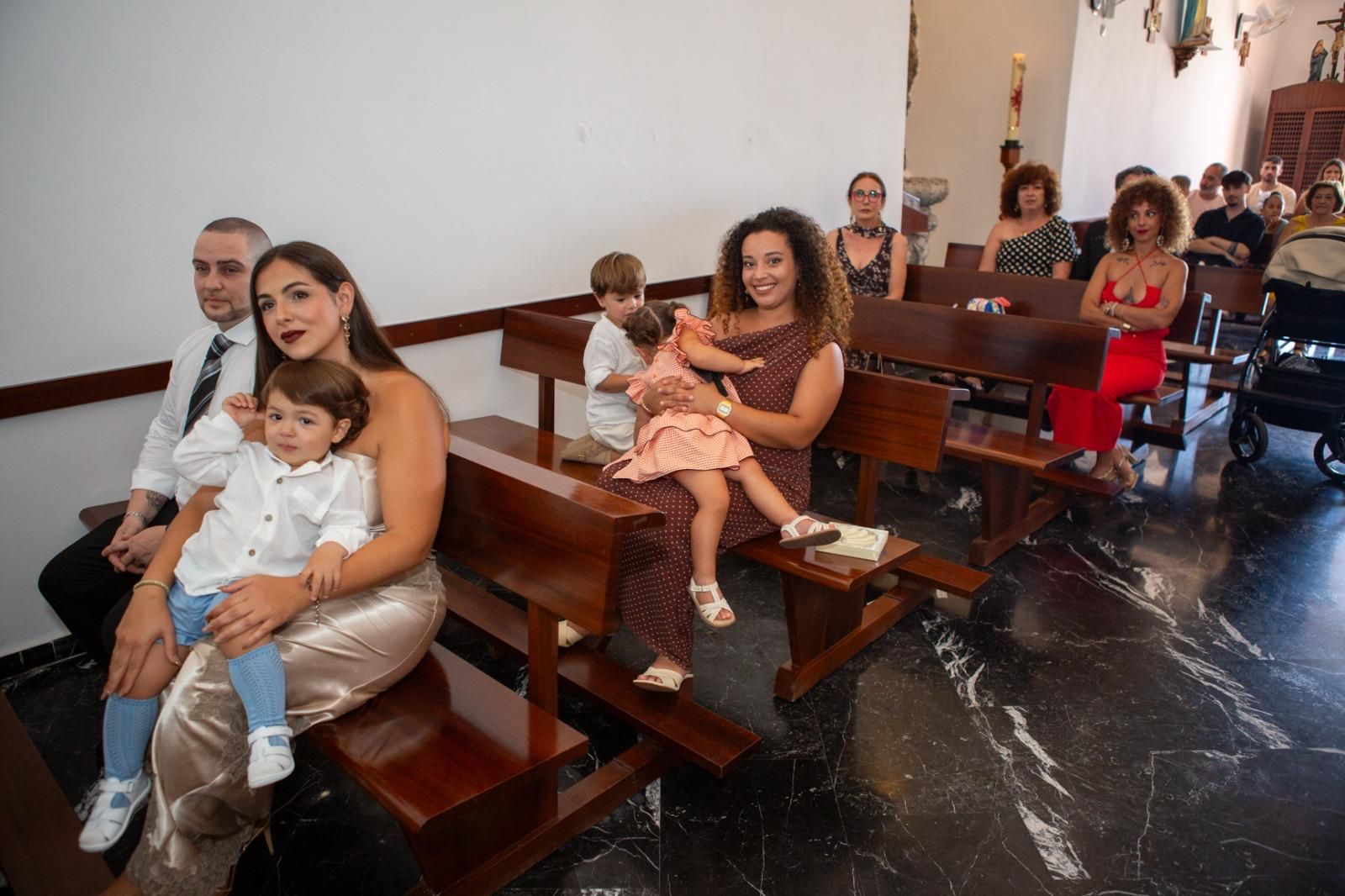 Bautizo de Julen y Gael en la Iglesia de Nuestra  Señora del  Valle