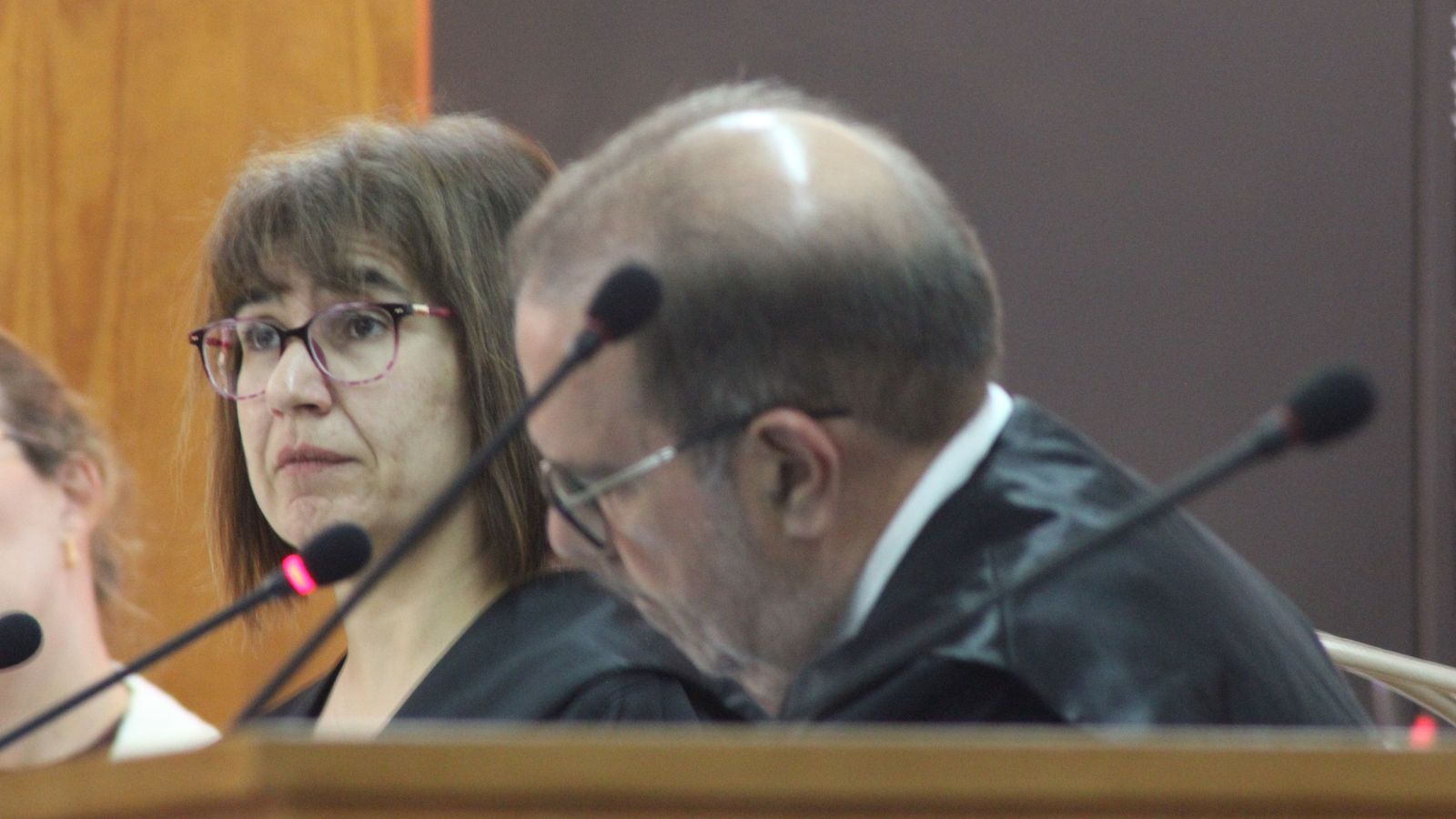 La fiscal y el abogado de la acusación particular.