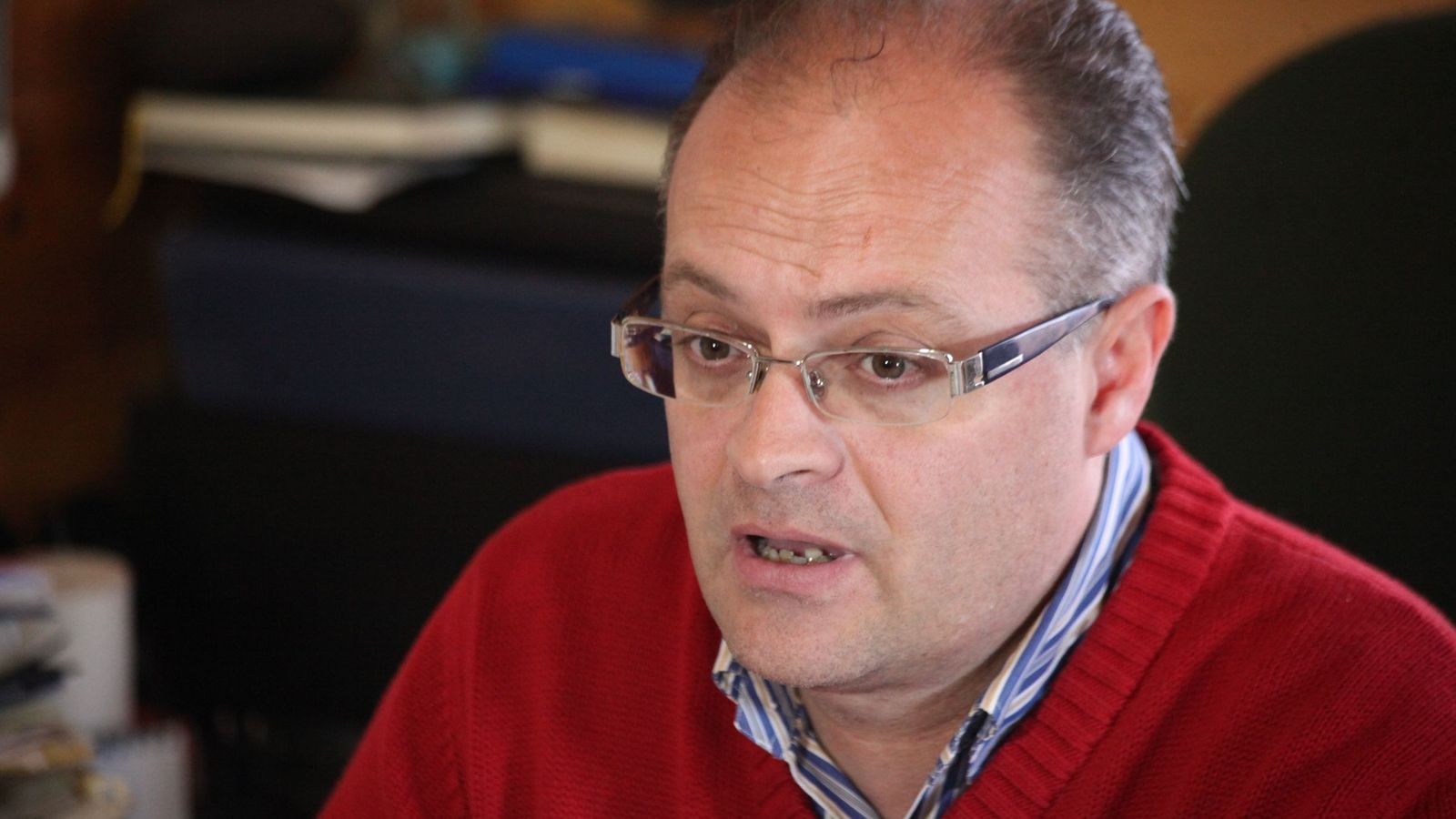 El presidente del Foro de Educación, José Manuel Pérez. / FOTO REDUAN