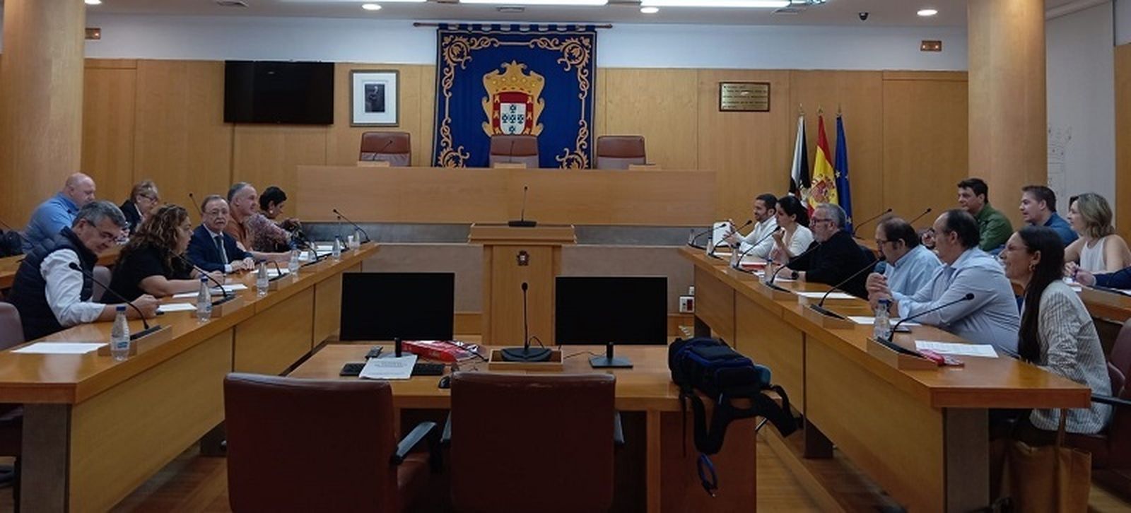 Reunión de la última Mesa de Diálogo Social, el 23 de octubre. / FOTO CEDIDA