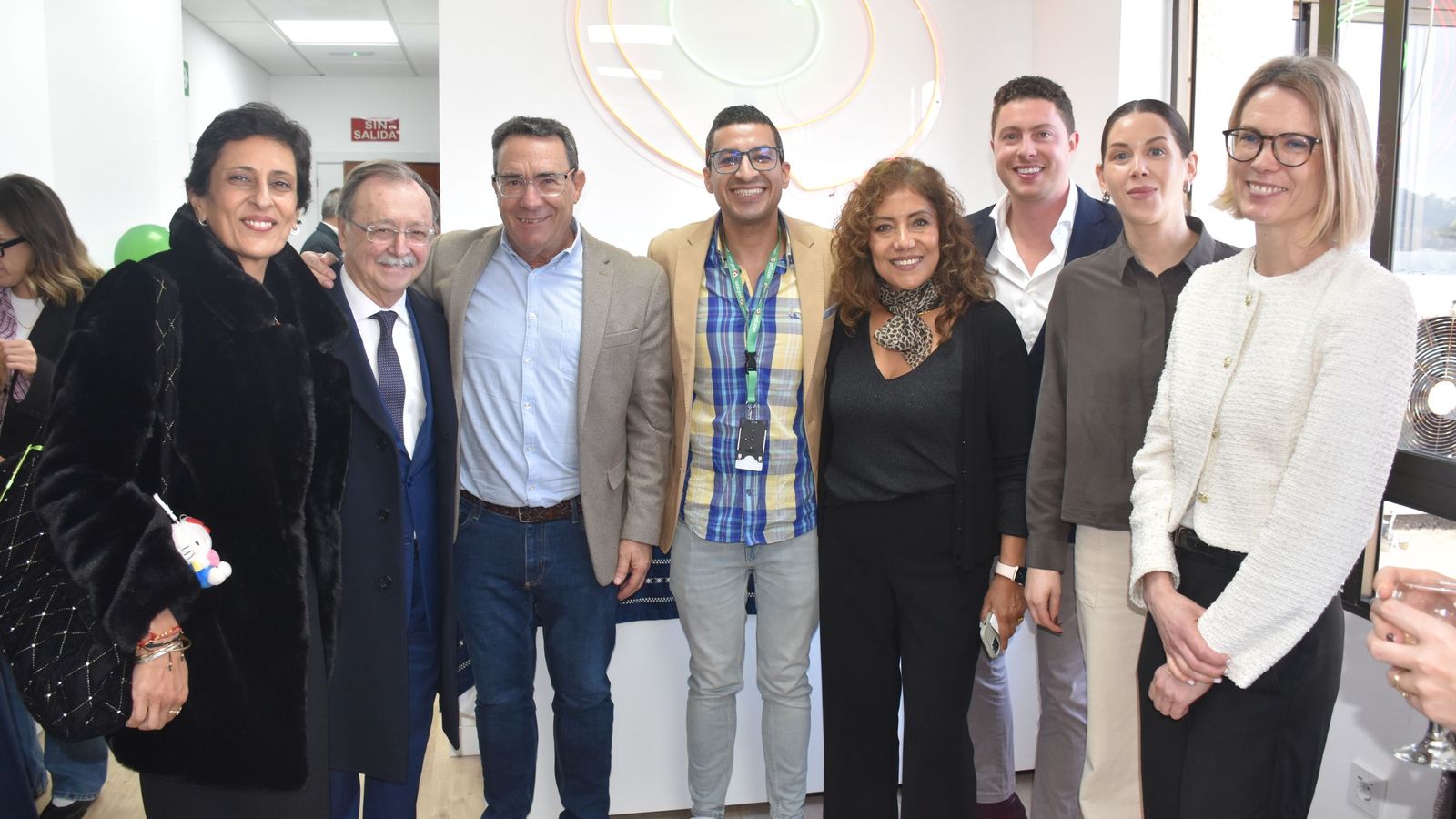 Acto de inauguración de la sede de PAF