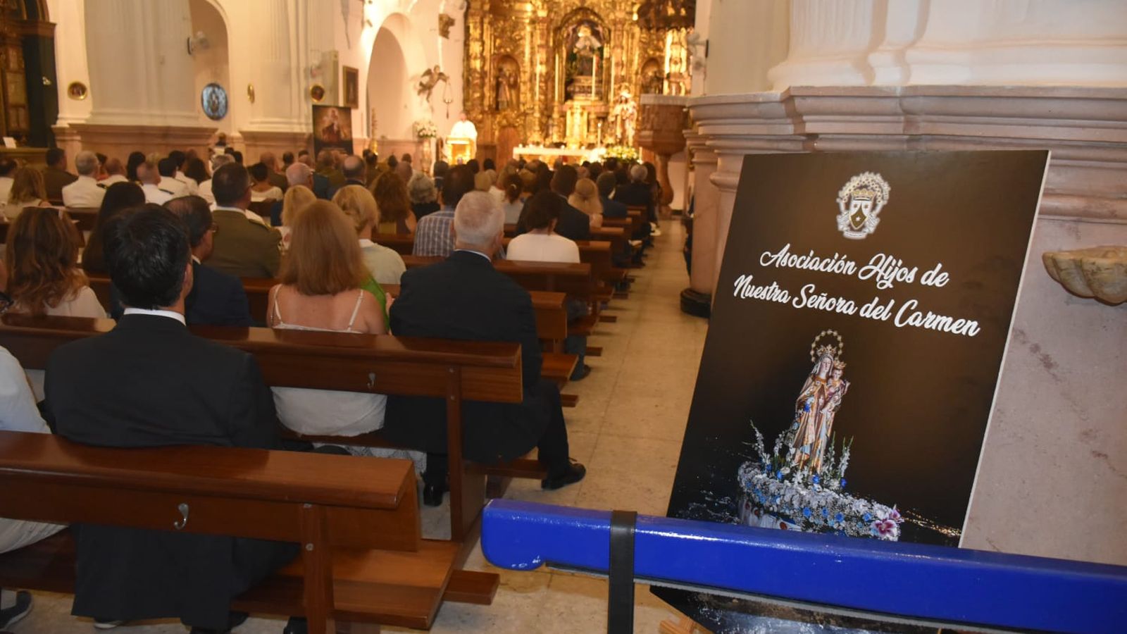 Misa de la Virgen del Carmen en el Santuario de África
