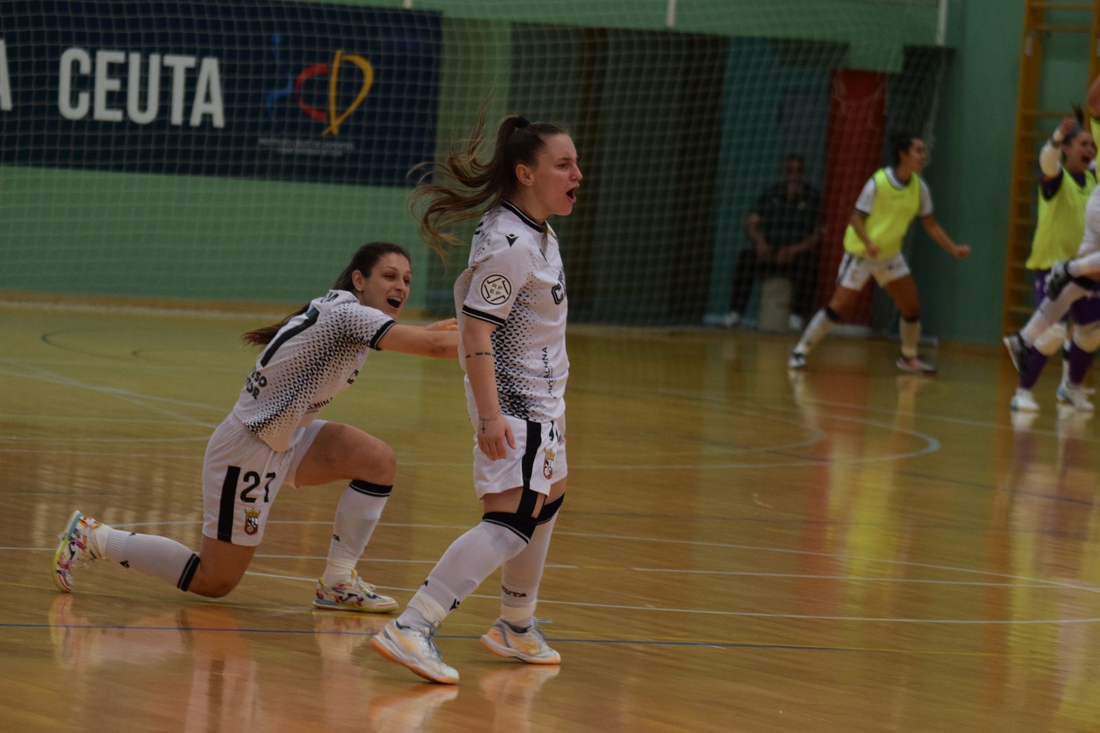 La AD Ceuta Femenino empató frente al Poio