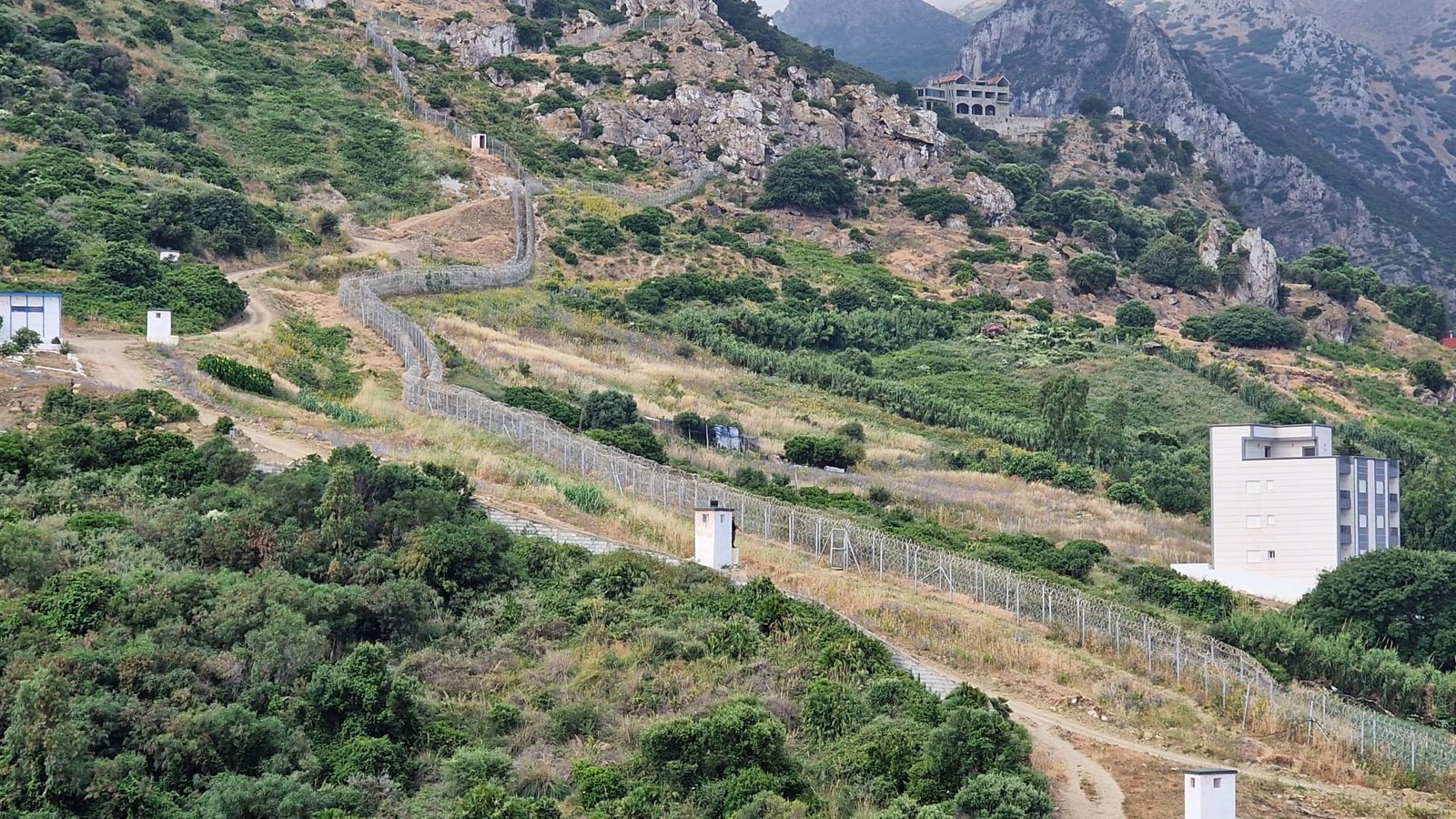 Los drones reducen la presión migratoria en la frontera de Ceuta