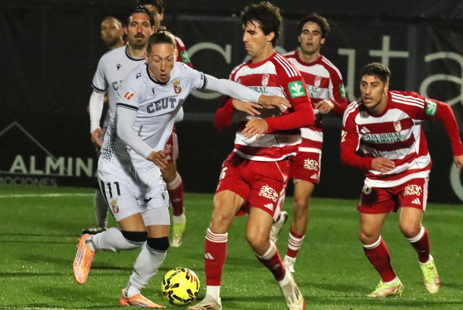 AD Ceuta – Granada CF: las mejores imágenes del partido en LaLiga Hypermotion