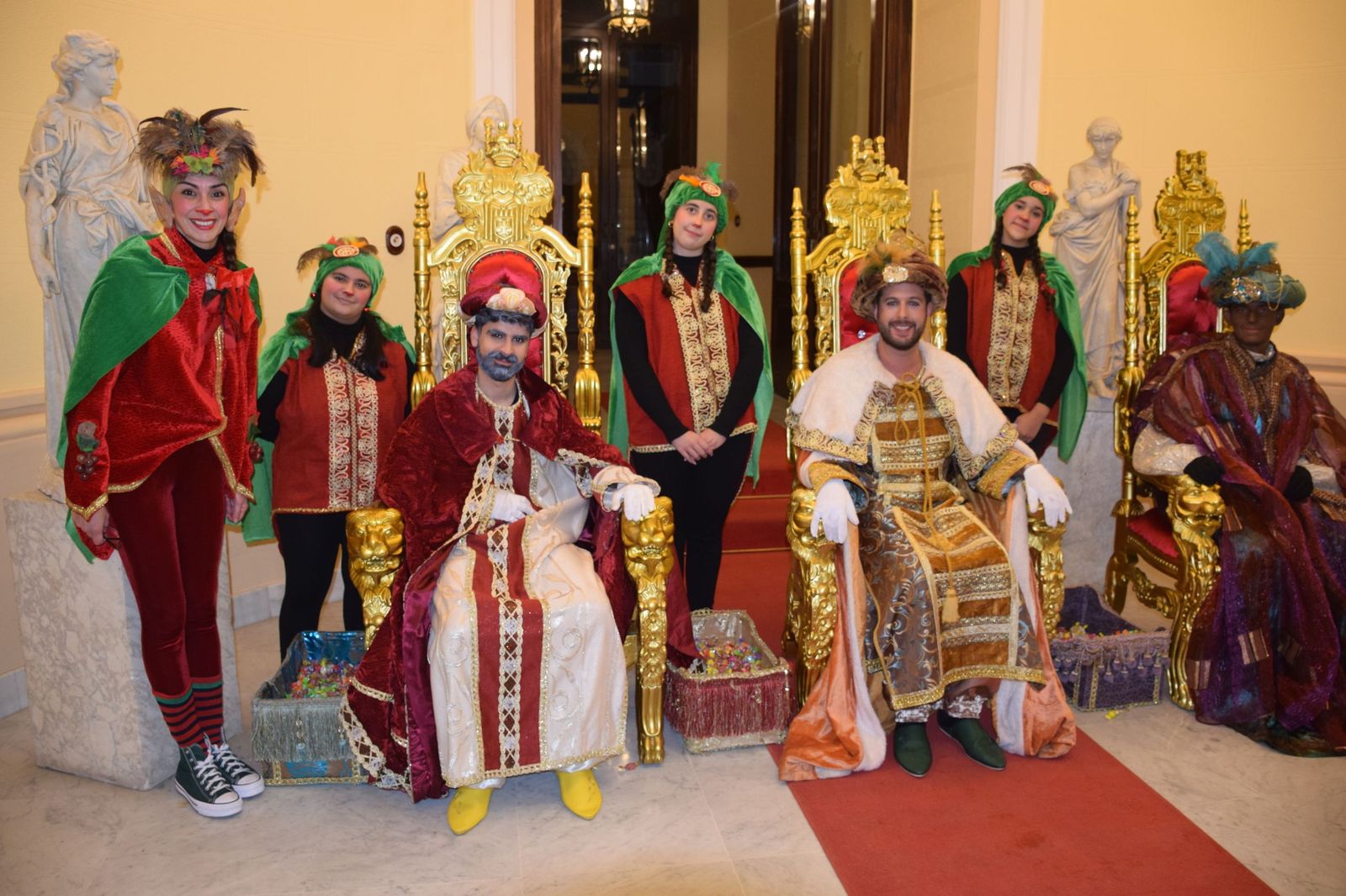 Los emisarios reales llegan a Ceuta para recoger los deseos antes de Reyes