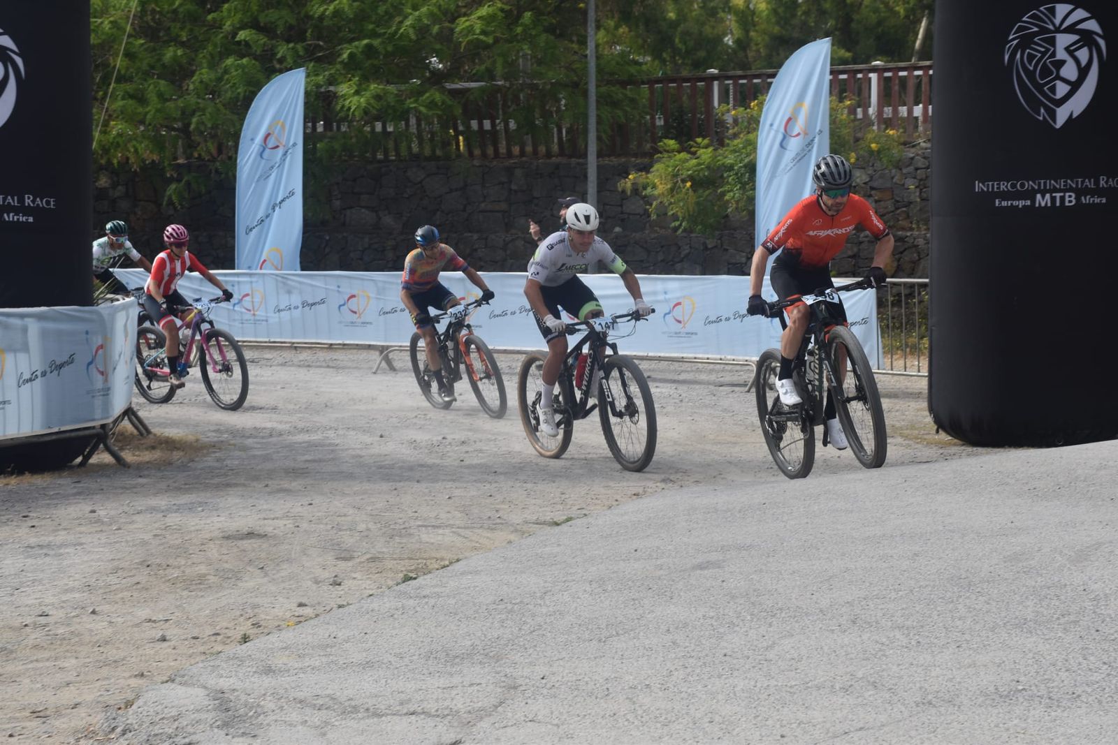 Participantes en la Intercontinental Race