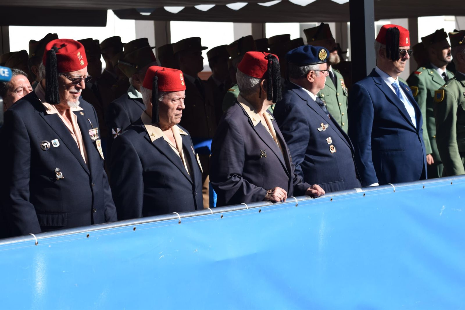 Regulares se viste de gala en honor de la Patrona de Infantería